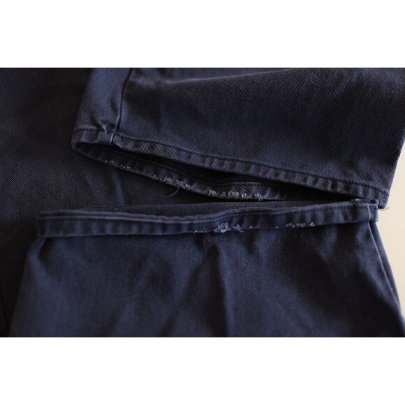 Vintage Interstate IS Baggy Blue Jeans Y2K Skater Hip Hop 42x30 Made in USA - Picture 5 of 16